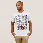 Halloween Trick-or-Treat Squad - Schattigee kostuu T-shirt (Voorkant volledig)