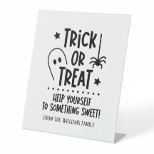 Halloween Trick or treat Sweets Teken