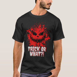 Halloween trick or treat t-shirt