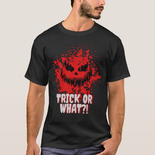 Halloween trick or treat t-shirt (Voorkant)