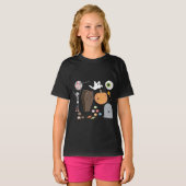 Halloween Trick or treat T-shirt (Voorkant volledig)