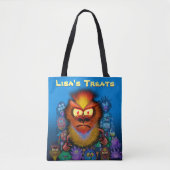 Halloween Trick-or-treat tas, aangepast Tote Bag (Voorkant)