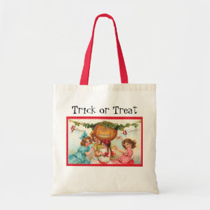 Halloween Trick or treat tassen! Tote Bag