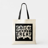Halloween Trick or treat Tote Bag (Achterkant)