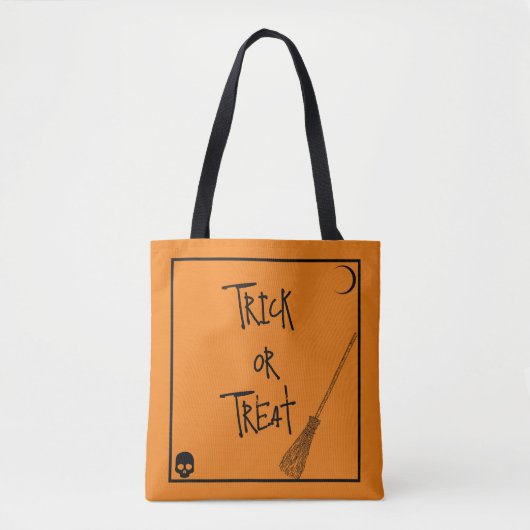 Halloween Trick or treat Tote Bag (Voorkant)