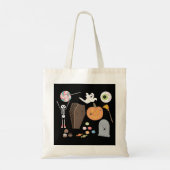 Halloween Trick or treat Tote Bag (Achterkant)
