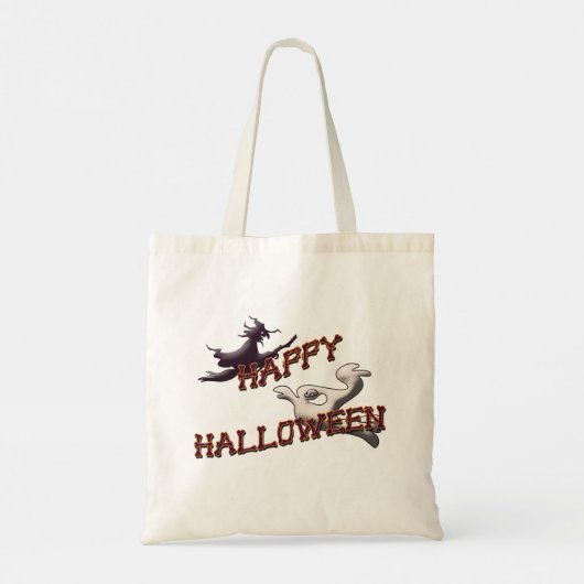 Halloween Trick or treat Tote Bag (Achterkant)