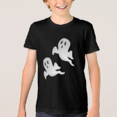 Halloween trick or treat Tri-Blend shirt (Voorkant)
