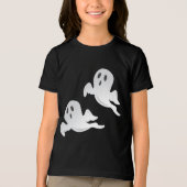 Halloween trick or treat Tri-Blend shirt (Voorkant)