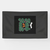 Halloween Trick or Treat Vleermuis Web Design_1 Spandoek (Horizontaal)