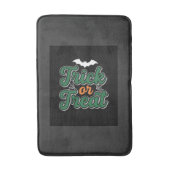 Halloween Trick or Treat Vleermuis Webdesign_1 Badmat (Voorkant Verticaal)