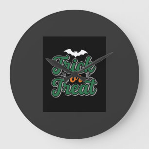 Halloween Trick or Treat Vleermuis Webdesign_1 Grote Klok