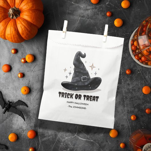 Halloween Trick or treat - Witch Pet Design Bedankzakje