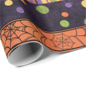 Halloween Trick or treat Wrapping Paper Gift Wrap Cadeaupapier (Rol Hoek)