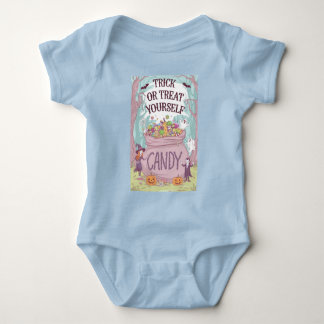 Halloween "Trick or Treat Yourself" T-shirt ontwer