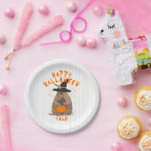 Halloween Trick-or-Treating Armadillo Witch Texas Papieren Bordje (Feest)