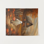  Halloween Trick-or-Treating Ghost Wandkleed (Voorkant (horizontaal))