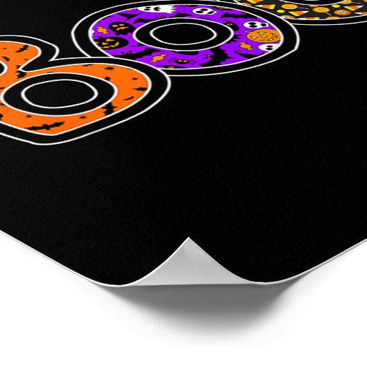 Halloween Trick Treat Boo Halloween Kostuum Poster (Hoek)