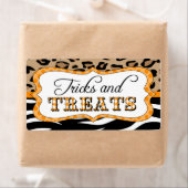 Halloween Tricks en Treats Food Label (Insitu)