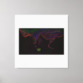 Halloween Trickster Spirit Stretched Canvas Art (Voorkant)
