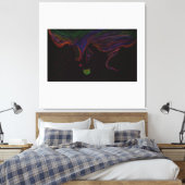 Halloween Trickster Spirit Stretched Canvas Art (Insitu (Slaapkamer))