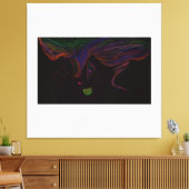 Halloween Trickster Spirit Stretched Canvas Art (Insitu (Woonkamer))