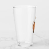 Halloween Trinkglas Taube Glas (Rechts)