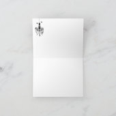 Halloween Trouwdag Bedankt Bruid van Frankenstein (Binnen)