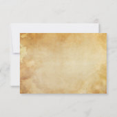 Halloween Trouwkaart Bedankt Notitiekaartje (Achterkant)