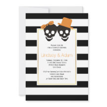 Halloween trouwparen douchen