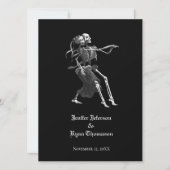 halloween trouwuitnodiging kaart (Voorkant)