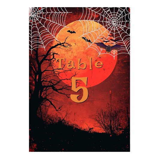 Halloween Trouwvleermuizen Spinnenwebben Kaart