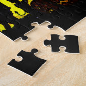 HALLOWEEN TRUC OF BEHANDELAARS LEGPUZZEL (Zijkant)