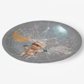 Halloween-truc van Treat Mummy's Lair Papieren Bordje (Gekanteld)