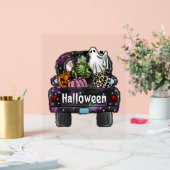 Halloween Truck Acryl Bord (Huwelijk)