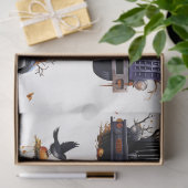 Halloween Truck Collage 1 Decoupage papier (Geschenk)