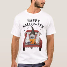 Halloween Truck Gnomes T-Shirt