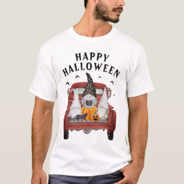 Halloween Truck Gnomes T-Shirt