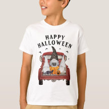 Halloween Truck Gnomes T-Shirt