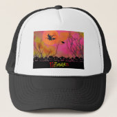 Halloween Trucker Hat Trucker Pet (Voorkant)