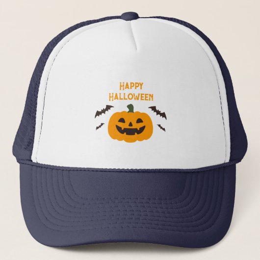 Halloween Trucker Hat Trucker Pet (Voorkant)