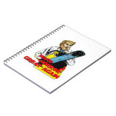 Halloween Trump Mash Up Leatherface Make Horror Gr Notitieboek (Linkerzijde)