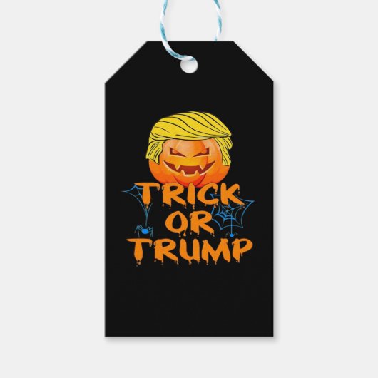 Halloween Trumpkin Classic Cadeaulabel (Voorkant)