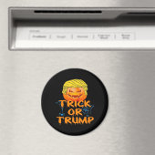 Halloween Trumpkin Classic Magneet (Insitu (Vaatwasser))