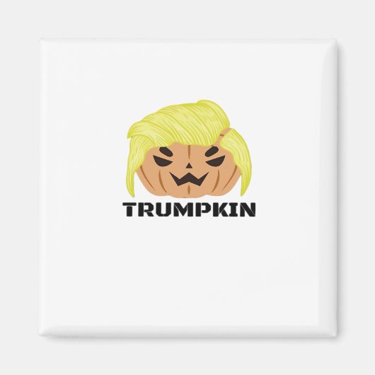 Halloween Trumpkin Classic Magneet (Voorkant)