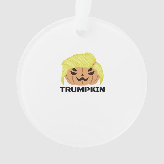 Halloween Trumpkin Classic Ornament (voorkant)