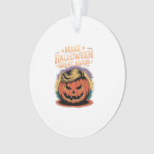 Halloween Trumpkin Design Ornament (voorkant)