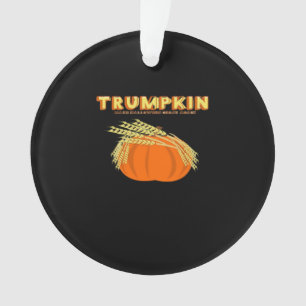 Halloween Trumpkin Donald Grappige Pompoen Maak Ha Ornament