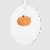 Halloween Trumpkin Extra Classic Ornament (voorkant)