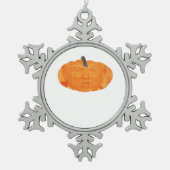 Halloween Trumpkin Extra Classic Tin Sneeuwvlok Ornament (Voorkant)